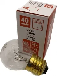 Лампочка для духовки 40W 240V E27 360 lumen